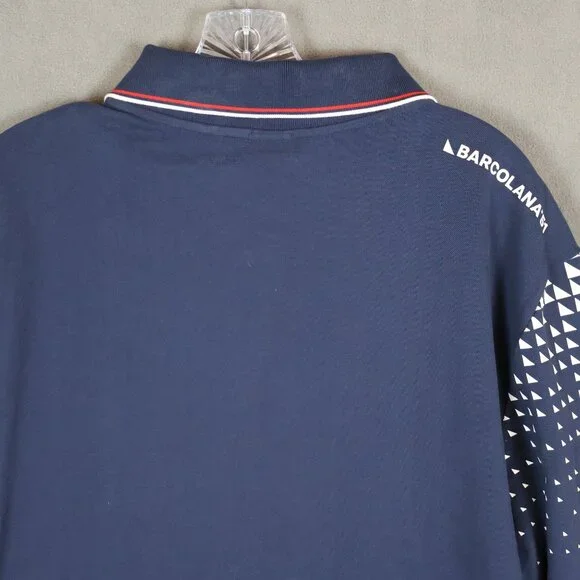 North Sails Barcolana 51 Regatta Polo Shirt Men 2XL Blue Sailing Limited Edition - Picture 8 of 15